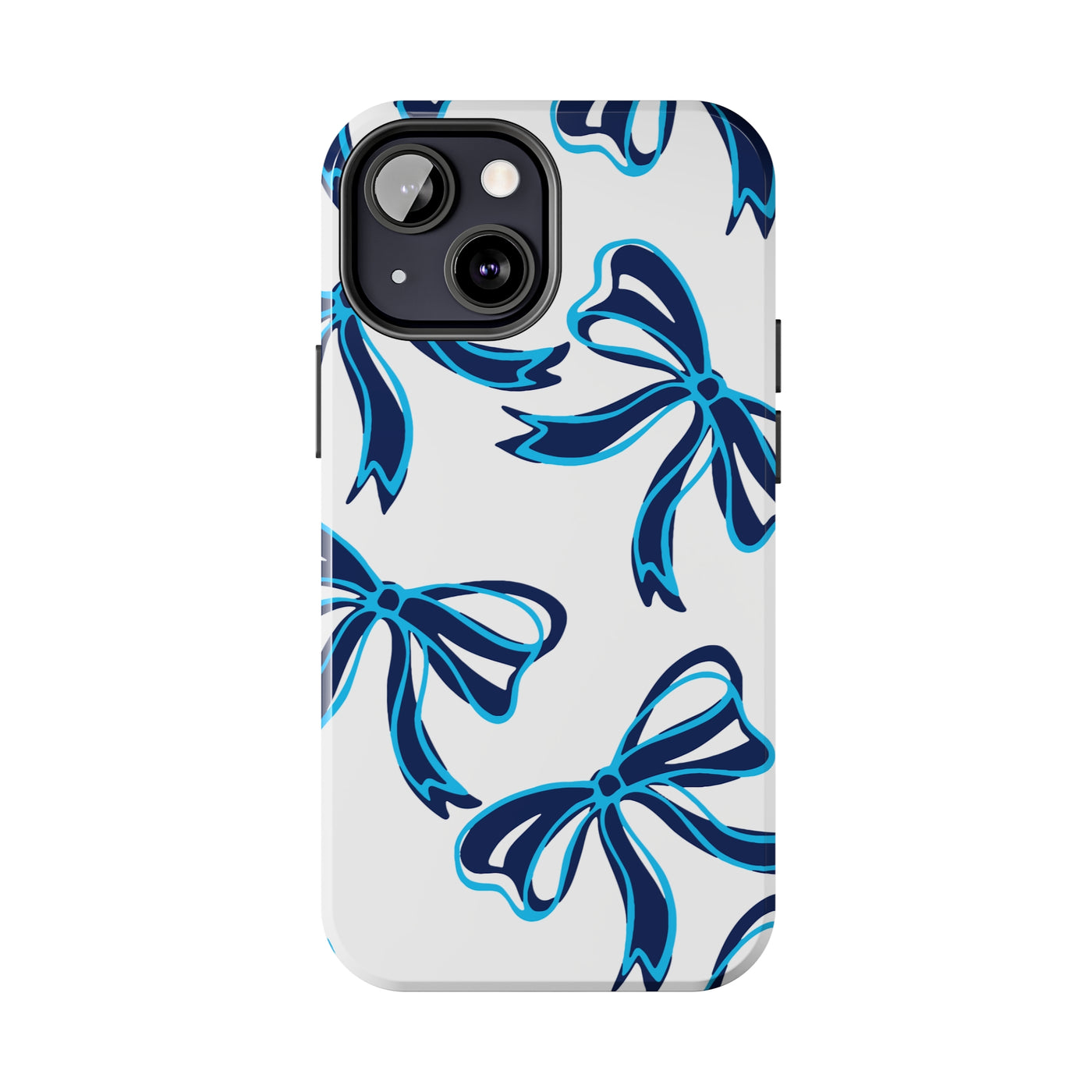 Trendy Bow Phone Case, Bed Party Bow Iphone case, Bow Phone Case, - Villanova, Wildcats, Penn State, UConn,