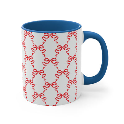 11oz Coquette Red Bow Coffee Mug