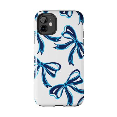 Trendy Bow Phone Case, Bed Party Bow Iphone case, Bow Phone Case, - Villanova, Wildcats, Penn State, UConn,