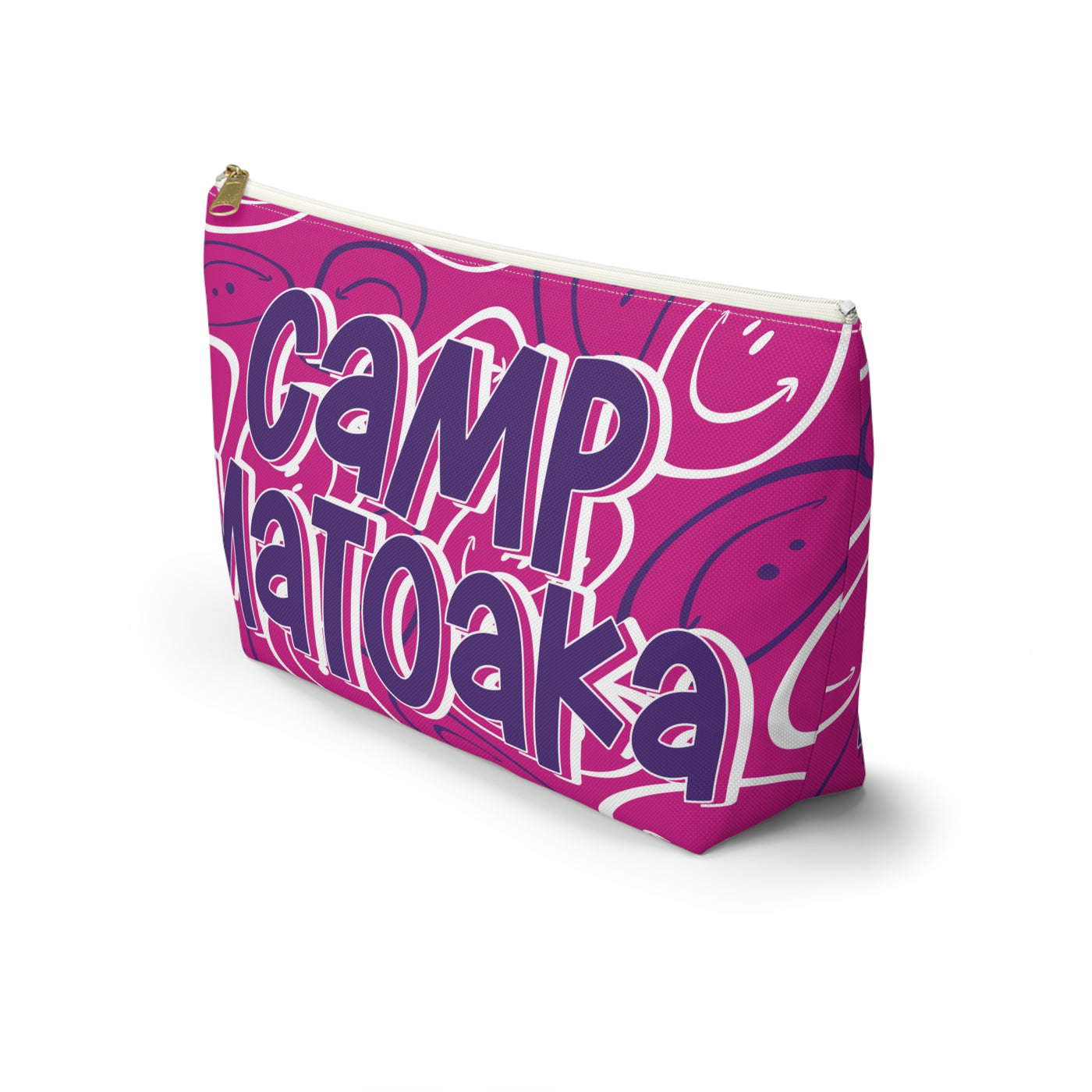Camp Matoaka Pink Makeup Bag