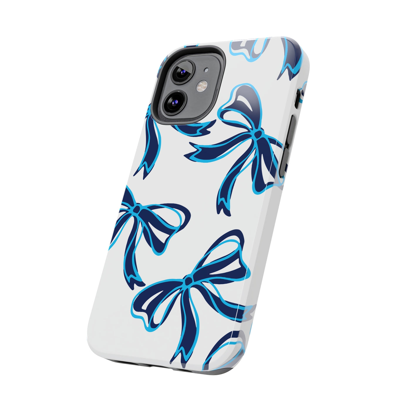 Trendy Bow Phone Case, Bed Party Bow Iphone case, Bow Phone Case, - Villanova, Wildcats, Penn State, UConn,