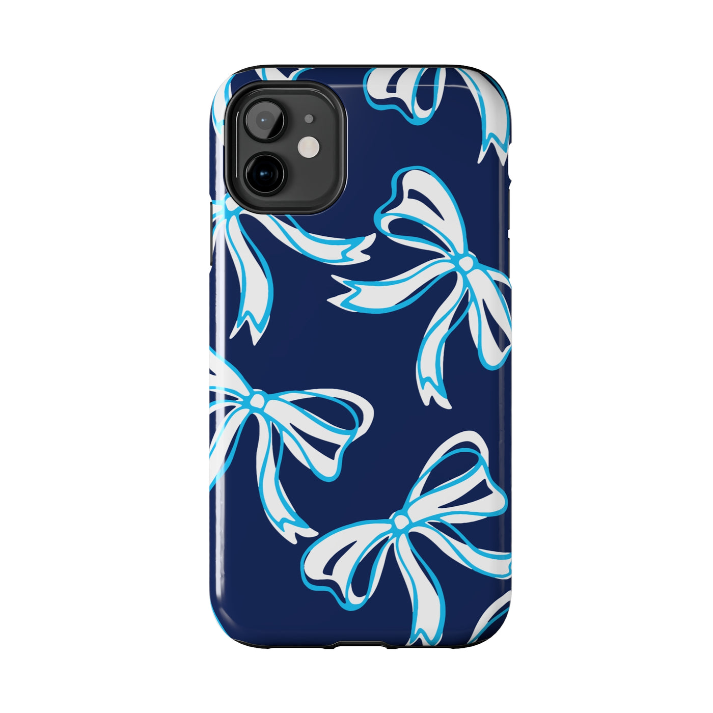 Trendy Bow Phone Case, Bed Party Bow Iphone case, Bow Phone Case, - Villanova, Wildcats, Penn State, UConn,