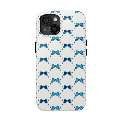 Pretty Little Bow Phone Case, Bed Party Bow Iphone case, Bow Phone Case, College Case, Bow Gift - Bow Aesthetic, Villanova, PSU, Blue Bow