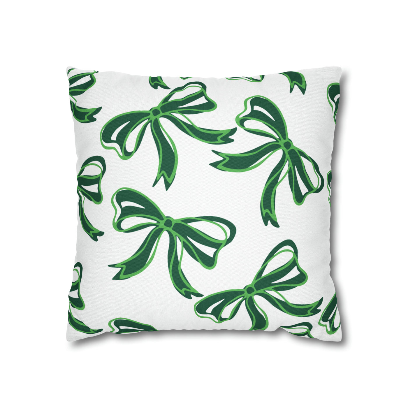 Trendy Bow College Pillow Cover - Dorm Pillow,Graduation Gift,Bed Party Gift,Acceptance Gift,College Gift, Binghamton Bearcats, BING