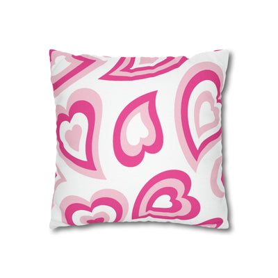 Barbie Retro Heart Pillow Cover - Pink Heart Pillow Cover, Heart Pillow, Pink Hearts, Valentine’s Day, Barbie Pillow, Barbie Dreamhouse