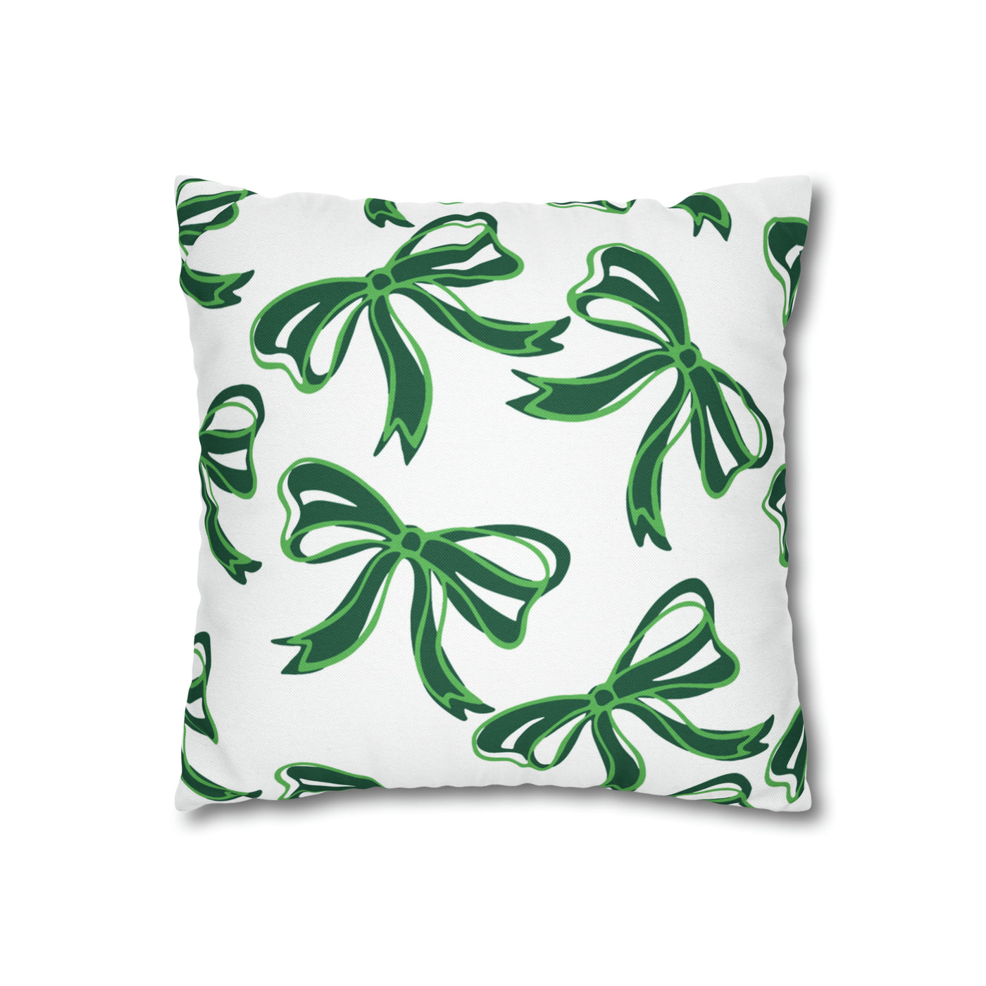 Trendy Bow College Pillow Cover - Dorm Pillow,Graduation Gift,Bed Party Gift,Acceptance Gift,College Gift, Binghamton Bearcats, BING
