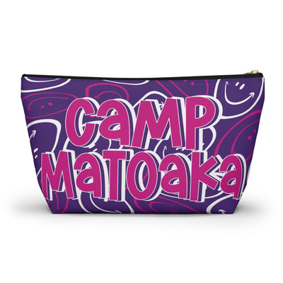 Camp Matoaka Purple Makeup Bag