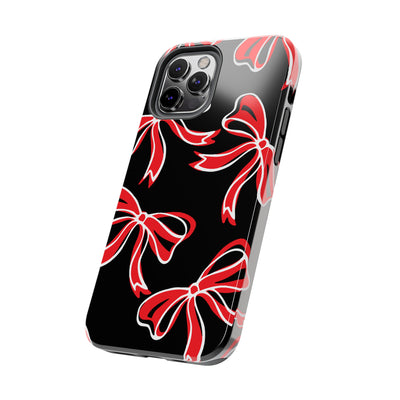 Trendy Black and Red Iphone Case