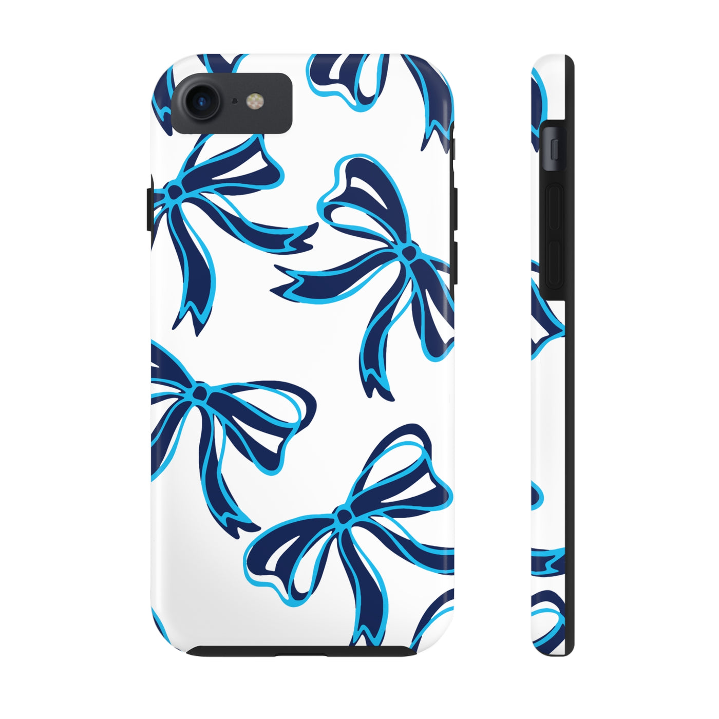 Trendy Bow Phone Case, Bed Party Bow Iphone case, Bow Phone Case, - Villanova, Wildcats, Penn State, UConn,