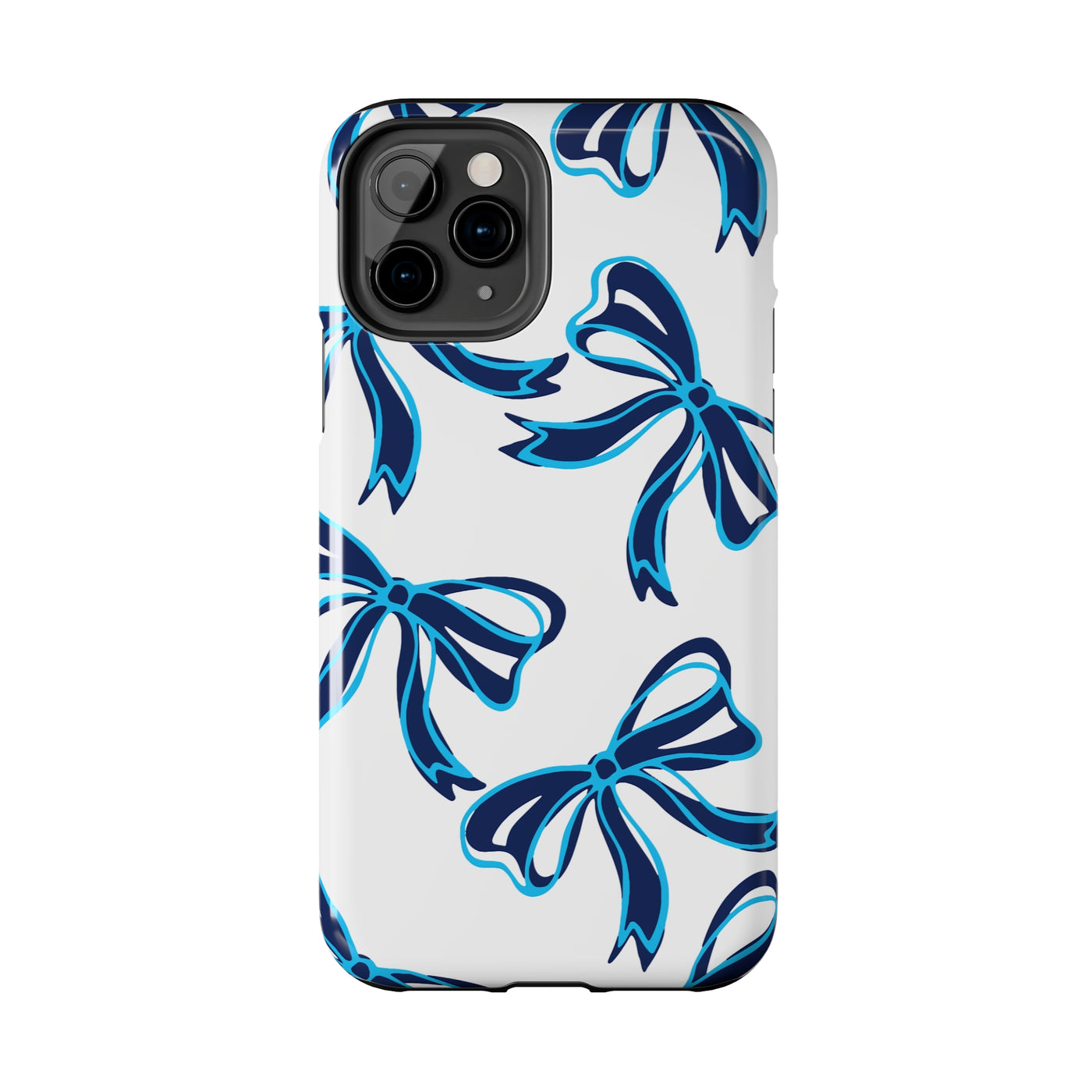 Trendy Bow Phone Case, Bed Party Bow Iphone case, Bow Phone Case, - Villanova, Wildcats, Penn State, UConn,