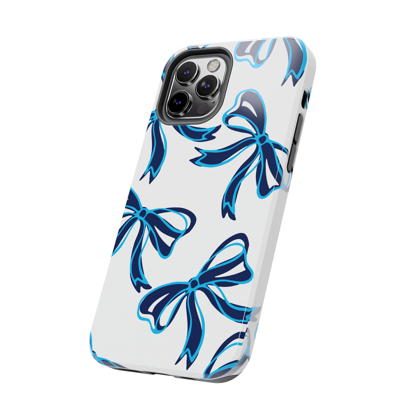 Trendy Bow Phone Case, Bed Party Bow Iphone case, Bow Phone Case, - Villanova, Wildcats, Penn State, UConn,