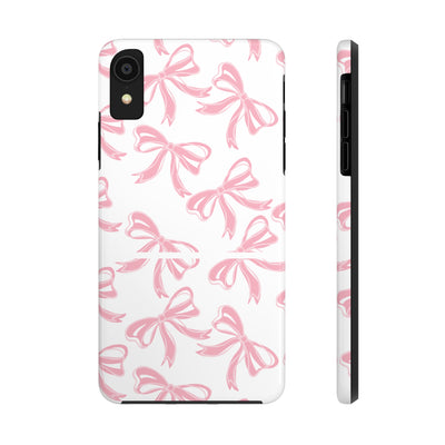 Large Pink Bow Phone Case