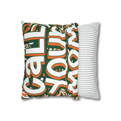 Call Your Mom Miami Pillow