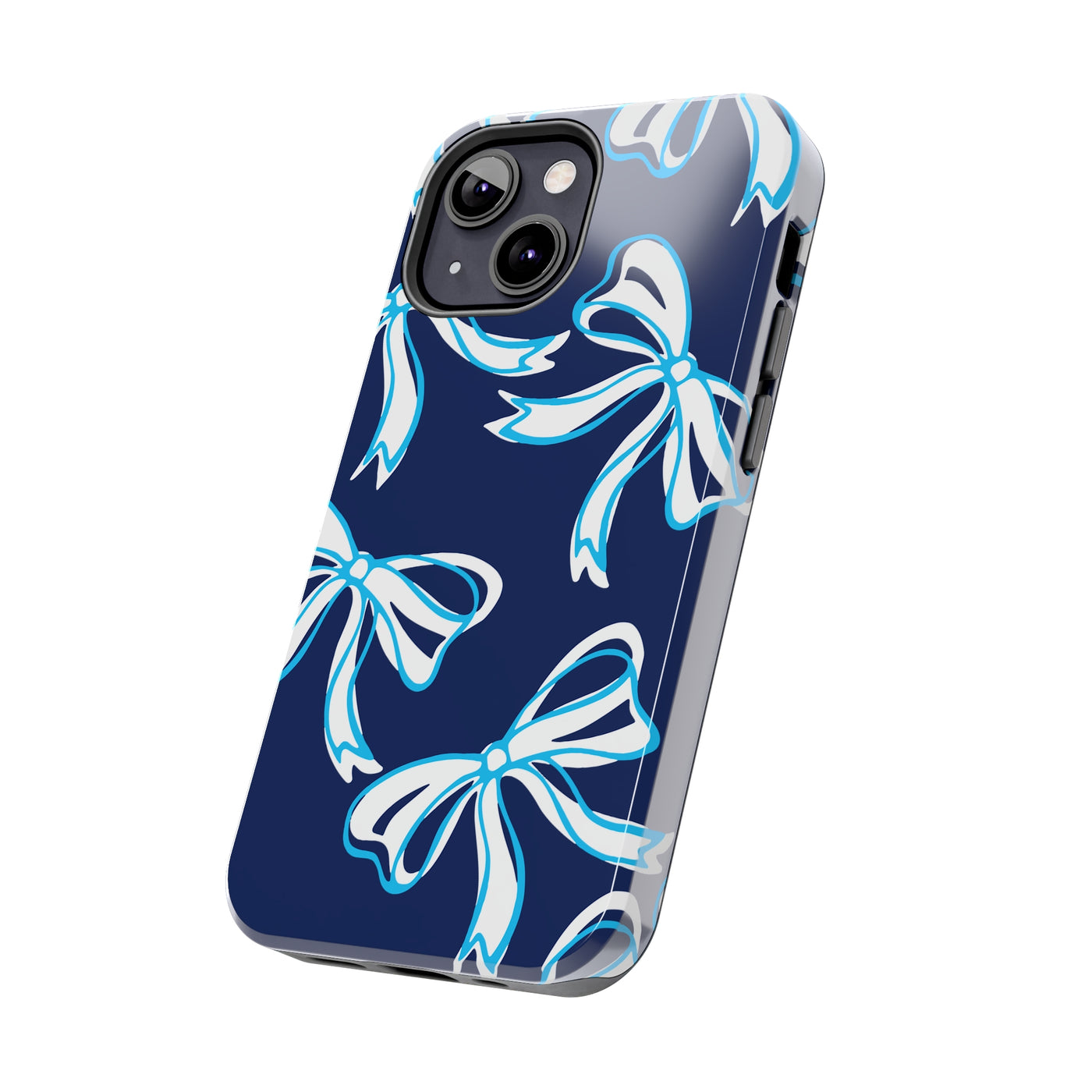 Trendy Bow Phone Case, Bed Party Bow Iphone case, Bow Phone Case, - Villanova, Wildcats, Penn State, UConn,