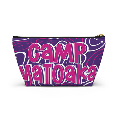 Camp Matoaka Purple Makeup Bag