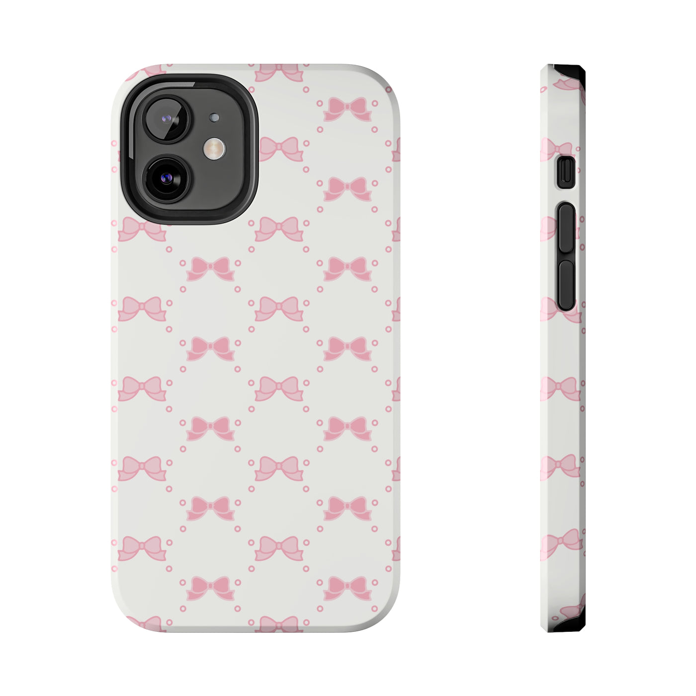 Pink Bow Phone Case, Bed Party Bow Iphone case, Bow Phone Case, College Case, Bow Gift - Bow Aesthetic, Pink Bow, Coquette Aesthetic,