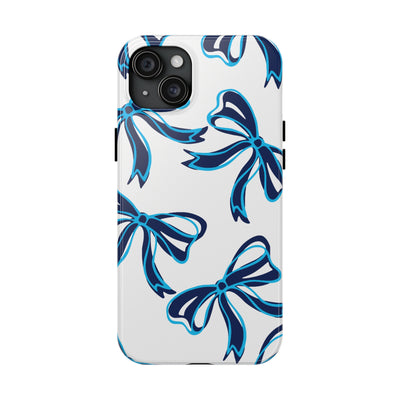 Trendy Bow Phone Case, Bed Party Bow Iphone case, Bow Phone Case, - Villanova, Wildcats, Penn State, UConn,