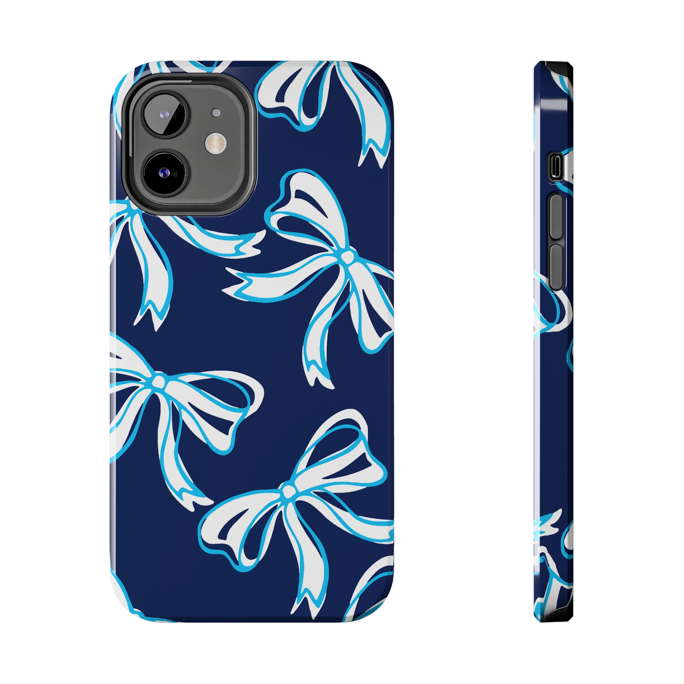 Trendy Bow Phone Case, Bed Party Bow Iphone case, Bow Phone Case, - Villanova, Wildcats, Penn State, UConn,