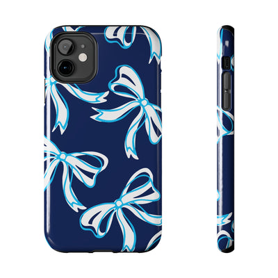 Trendy Bow Phone Case, Bed Party Bow Iphone case, Bow Phone Case, - Villanova, Wildcats, Penn State, UConn,