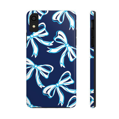 Trendy Bow Phone Case, Bed Party Bow Iphone case, Bow Phone Case, - Villanova, Wildcats, Penn State, UConn,