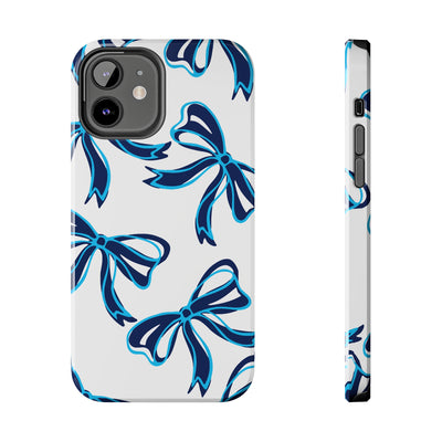 Trendy Bow Phone Case, Bed Party Bow Iphone case, Bow Phone Case, - Villanova, Wildcats, Penn State, UConn,