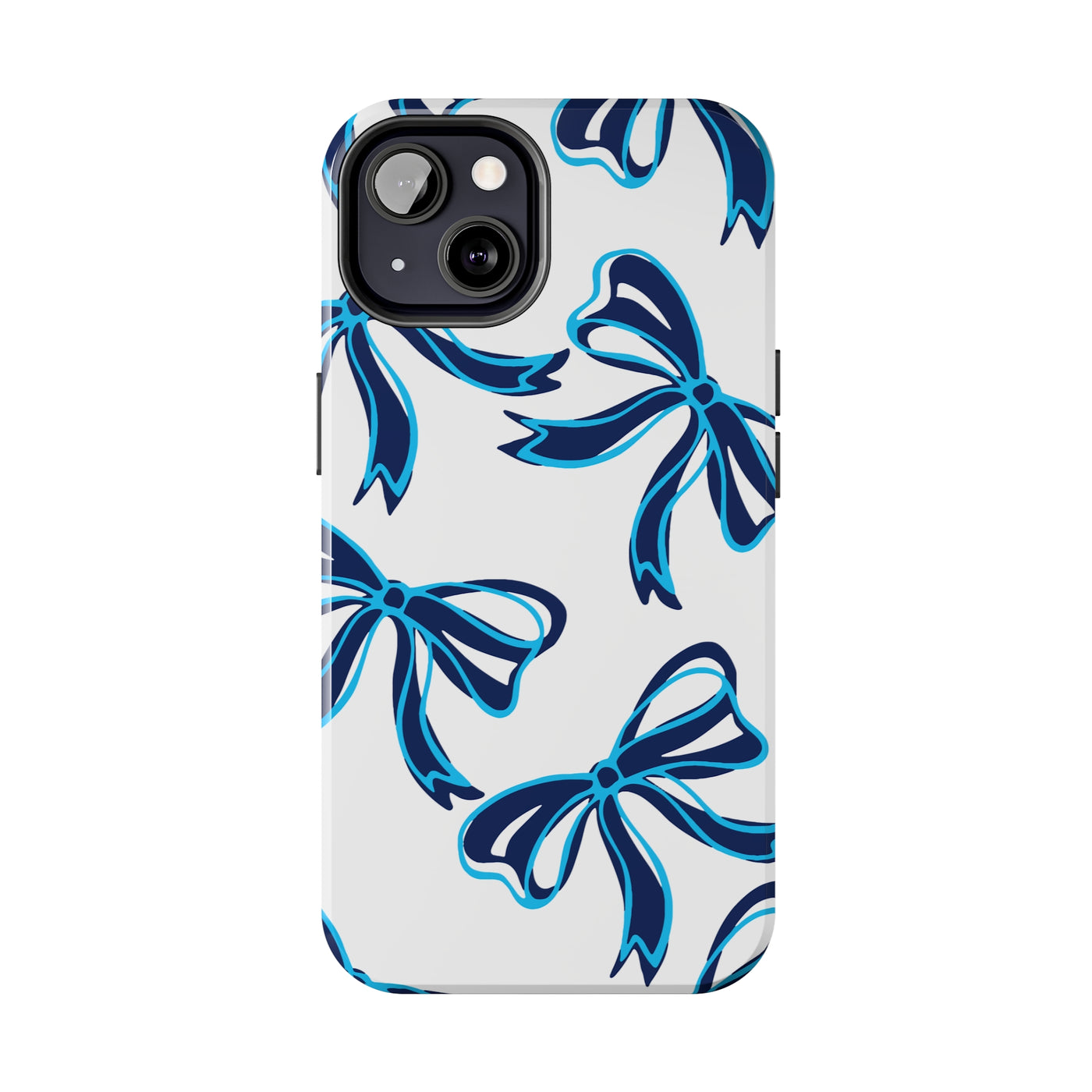 Trendy Bow Phone Case, Bed Party Bow Iphone case, Bow Phone Case, - Villanova, Wildcats, Penn State, UConn,