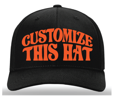 Customize your own Baseball Hat
