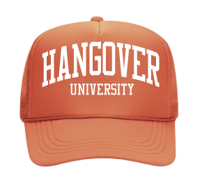 Hangover University Solid Trucker Hat