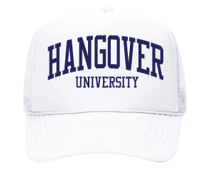 Hangover University Solid Trucker Hat