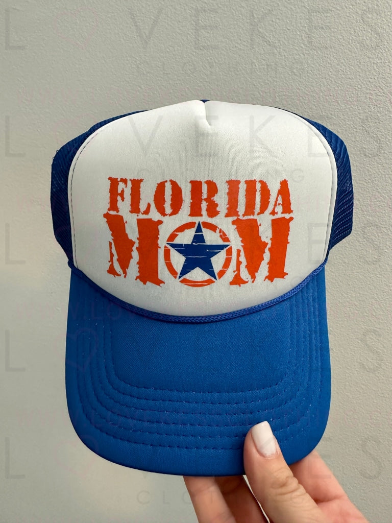 College Mom Star Custom Trucker Hat
