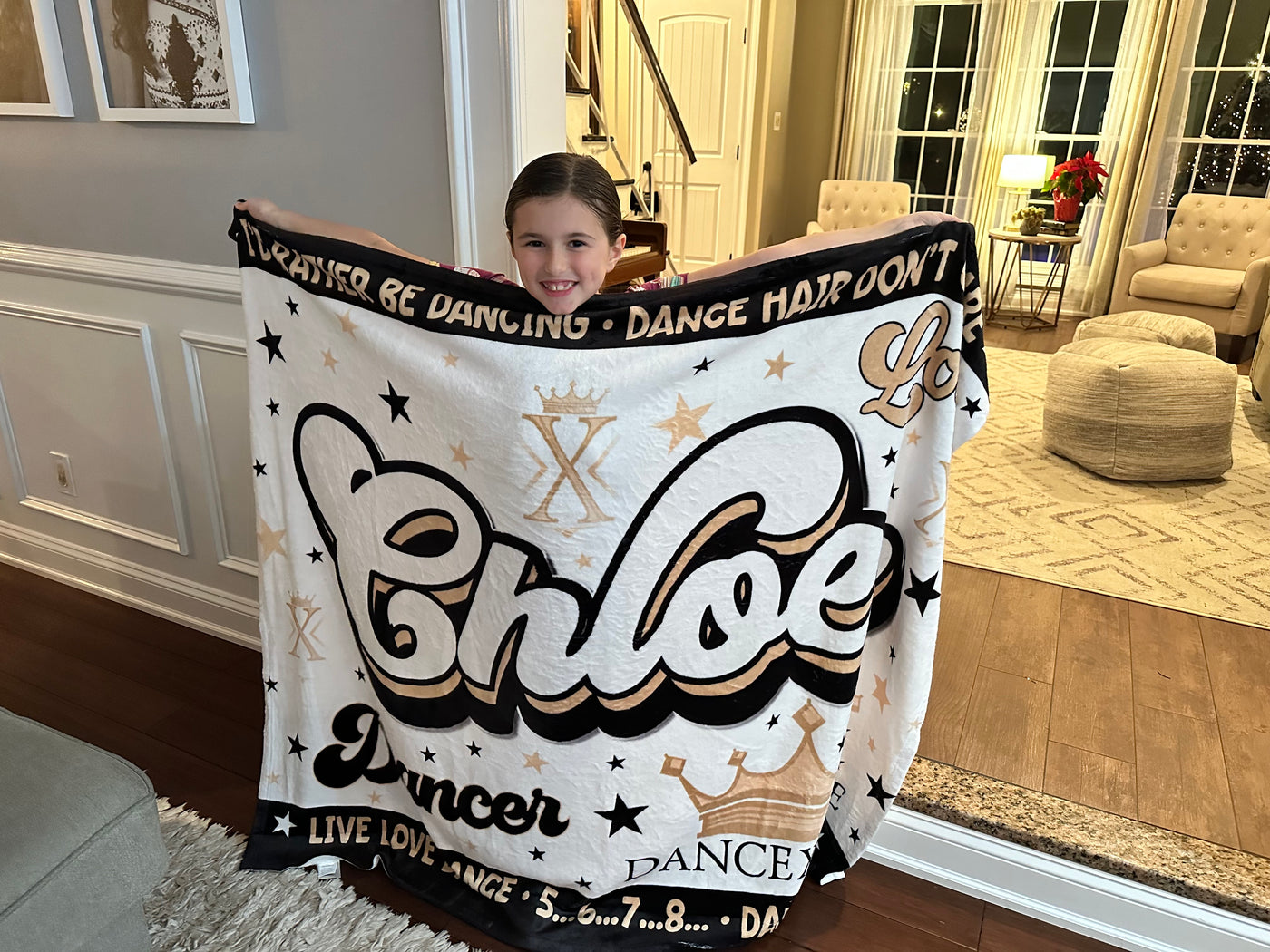 Customize Your Own Dance Blanket