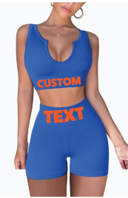 Cutest Customized Gameday Fitness Set