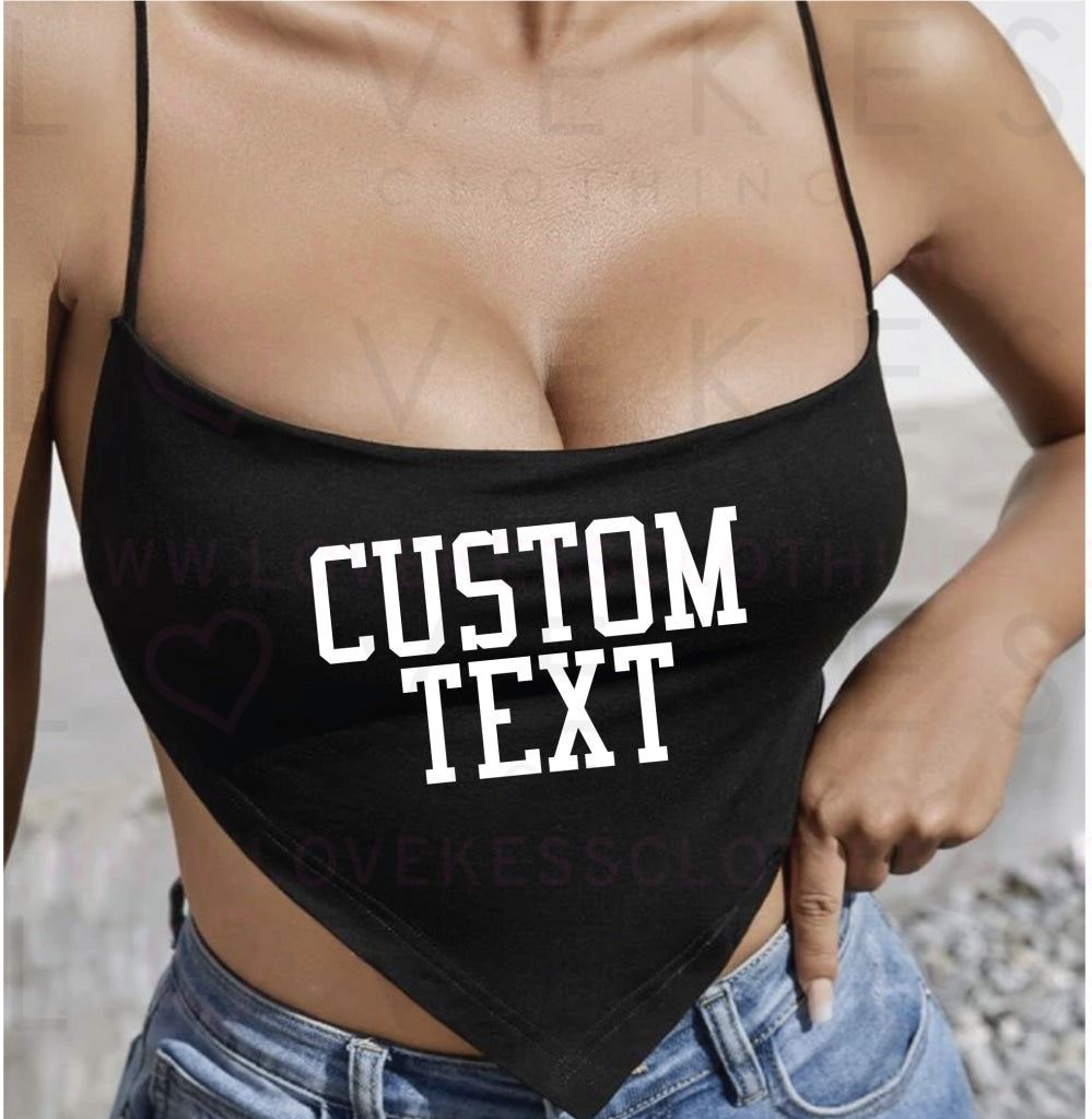 Hottest Tailgate Open Back Super Crop Tee