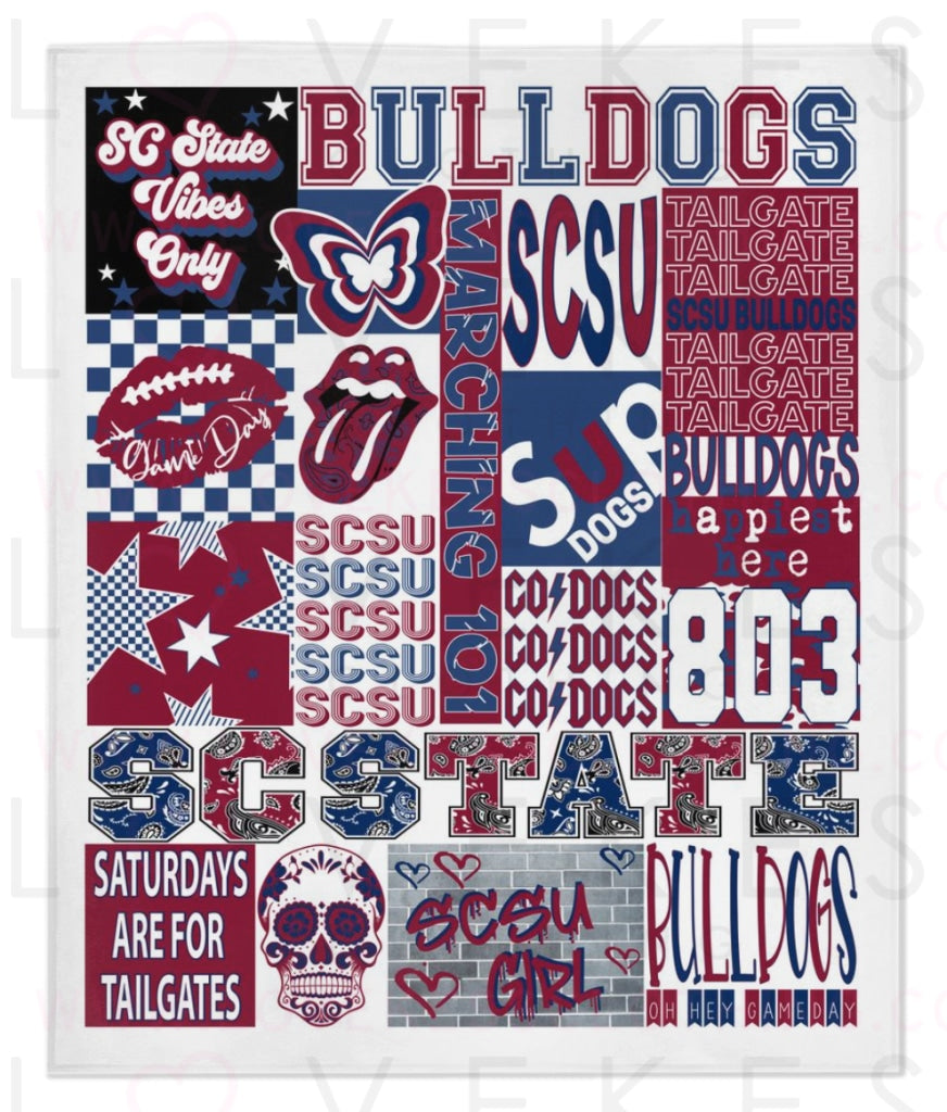 South Carolina State University (SC State) College Blanket