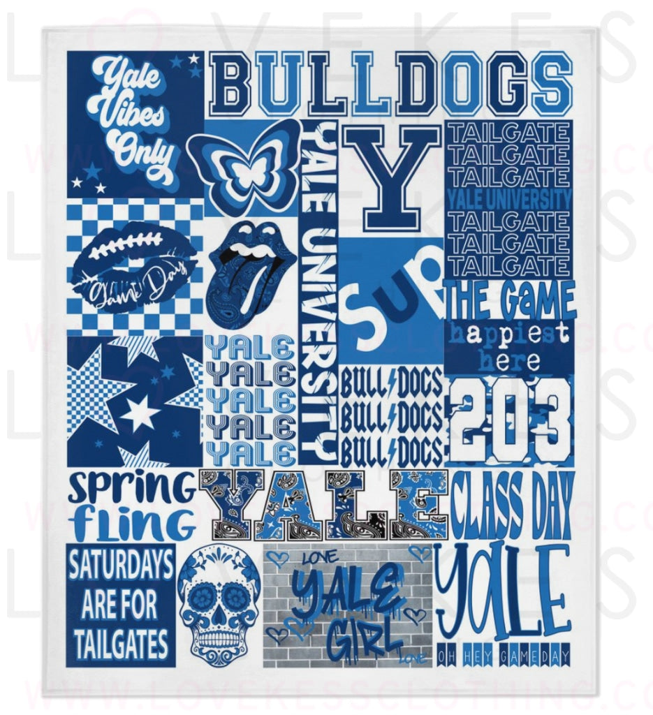 Yale University College Blanket