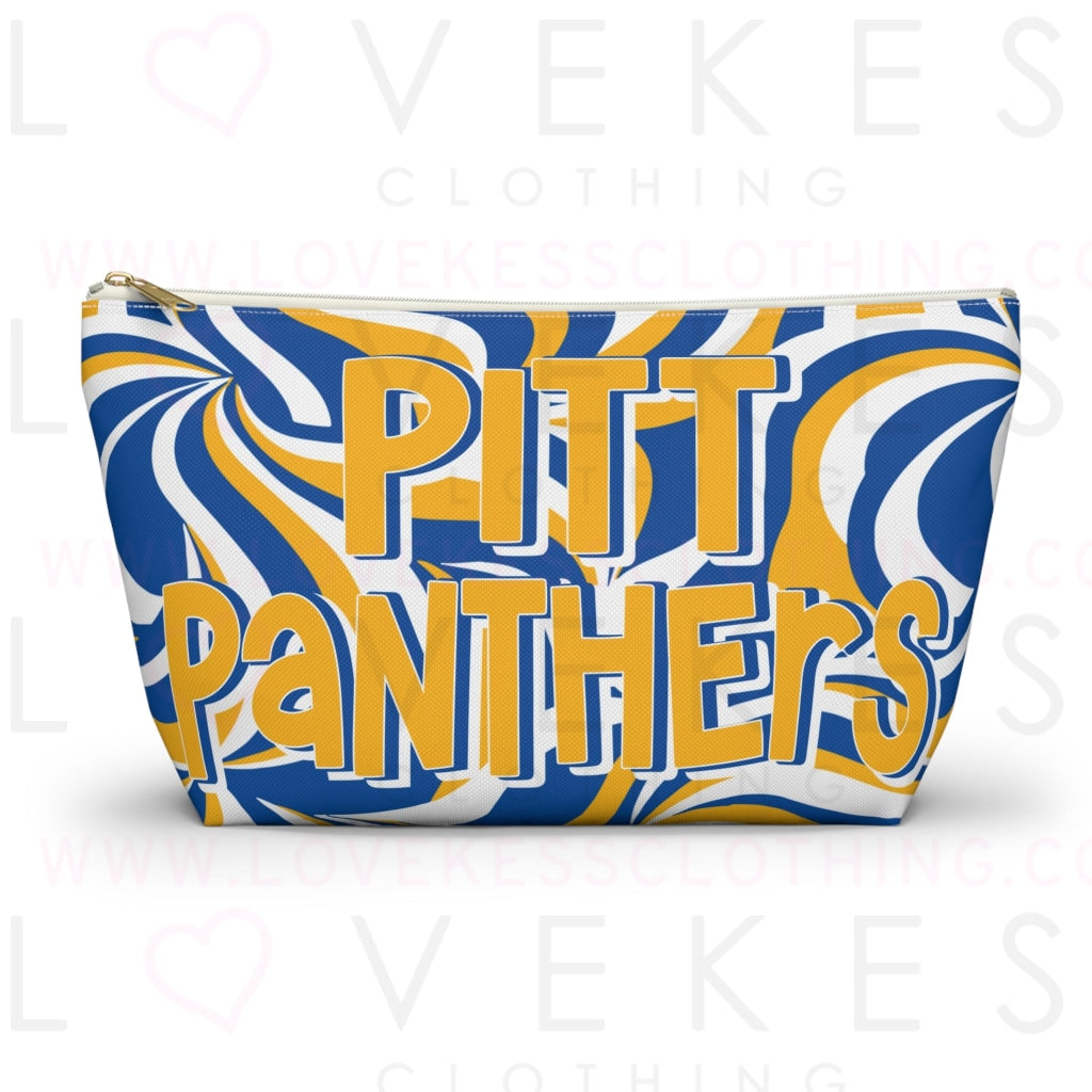 Pitt Panthers Retro Makeup Bag