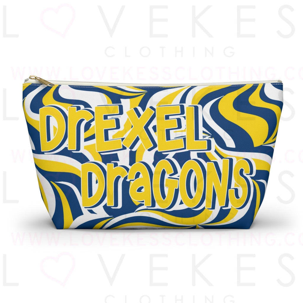 Drexel Dragons Retro Makeup Bag