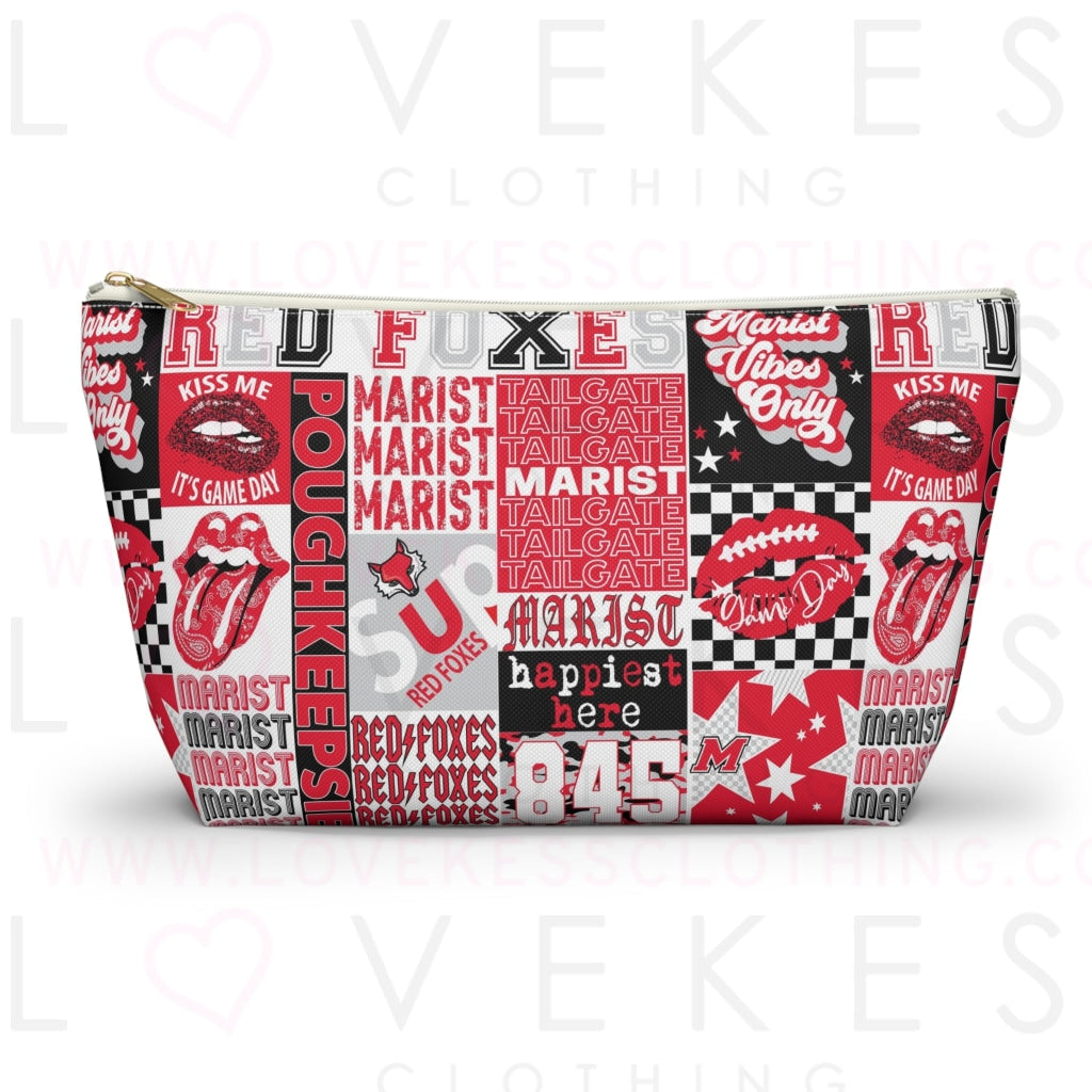 Marist Red Foxes Makeup Bag