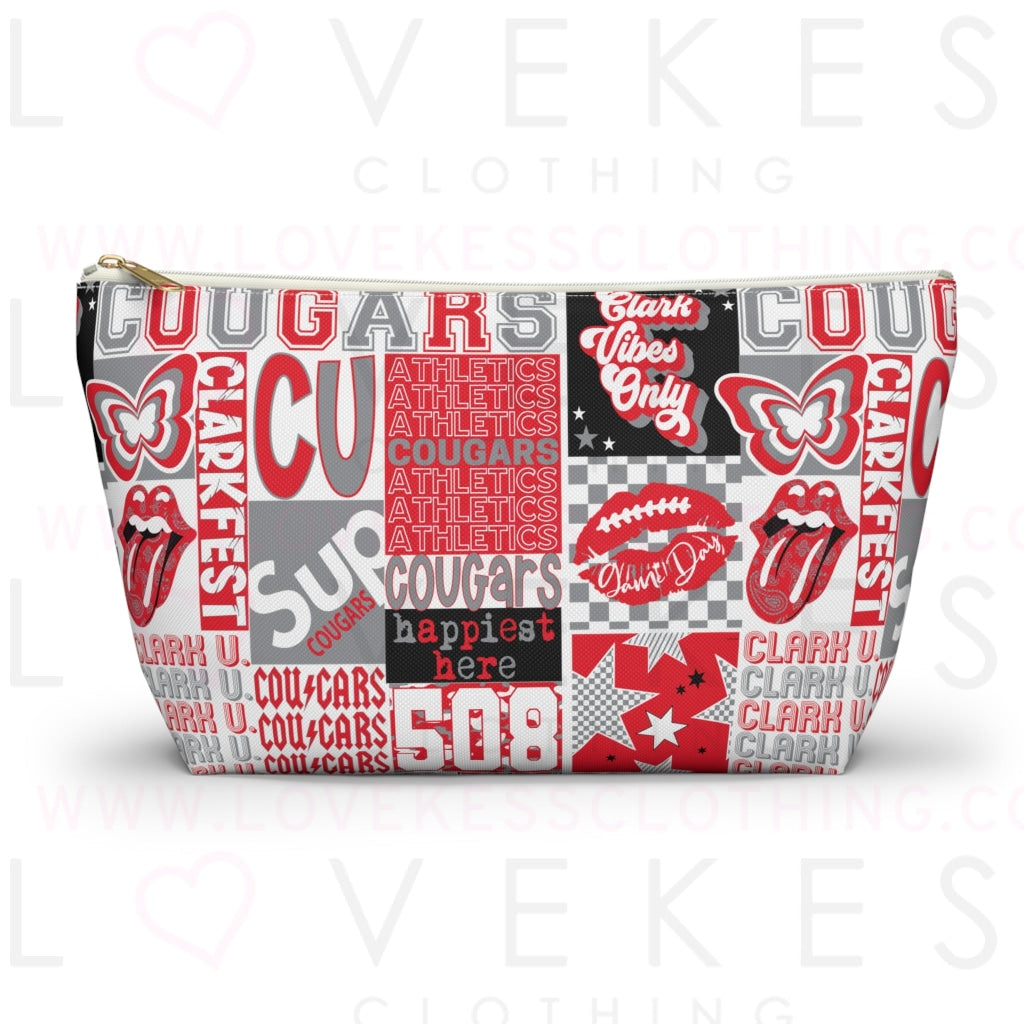 Clark University Makeup Bag