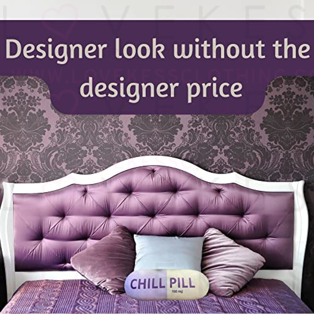 MRJ Products Chill Pill Pillow - Preppy Cute Trendy Room Decor Aesthetic Throw Pillows, College Dorm Teenager Y2K Teacher Doctor Nurse Lawyer Student Friend Sister Birthday for her
