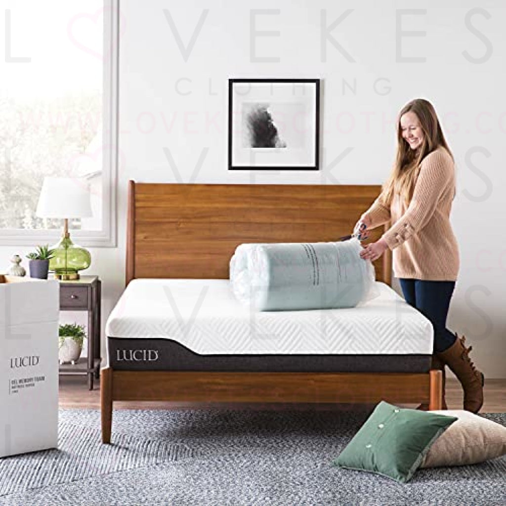 LoveKess Clothing Lucid 3 Inch Mattress Topper Twin XL