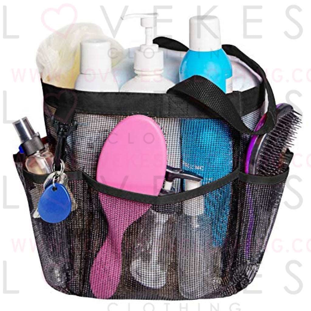F-color Shower Caddy Portable - Mesh Shower Caddy Bag Basket Tote for  College Dorm Room Essentials Bathroom Gym Camp Quick Dry Shower Bags for  Women
