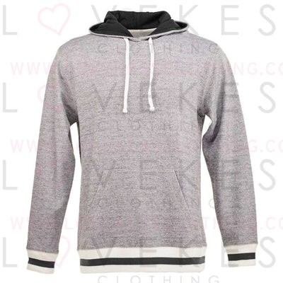 Custom Striped Vintage Hoodie - lovekess - clothing