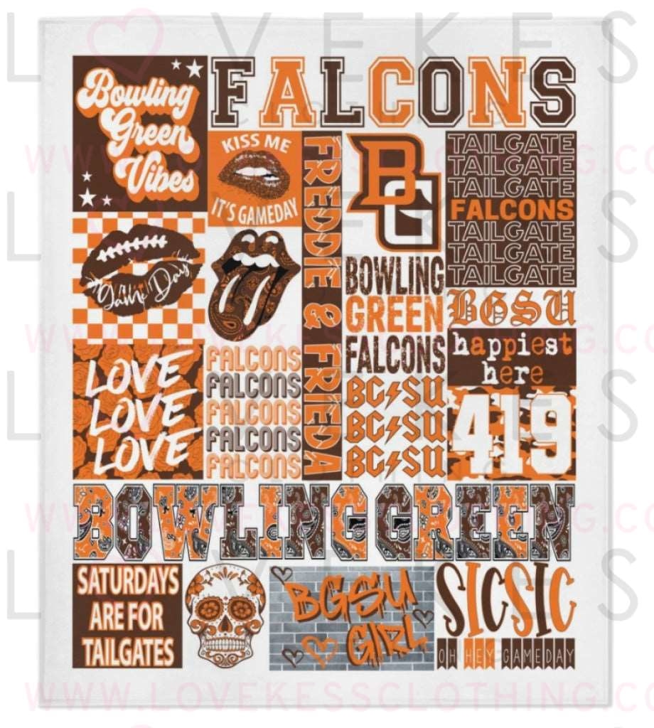 Bowling Green College Blanket