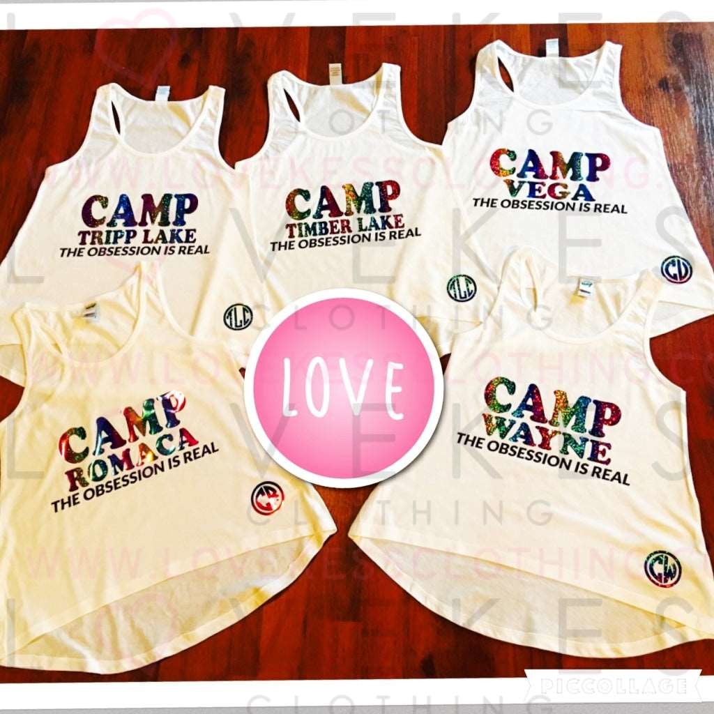 Camp... The Obsession is Real Custom Bunk Shirt - lovekess - clothing