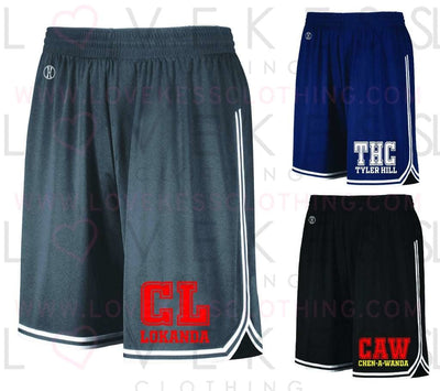 Camp Stamp Basketball Shorts - lovekess - clothing