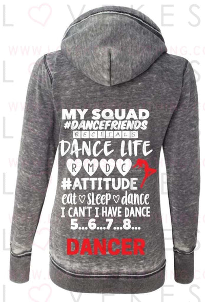 Dance Squad Sweatshirt - lovekess - clothing