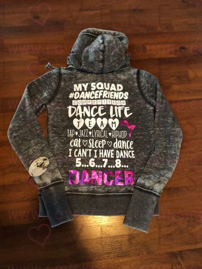 Dance Squad Sweatshirt - lovekess - clothing