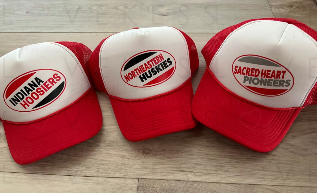 Racing to Gameday Custom Trucker Hat