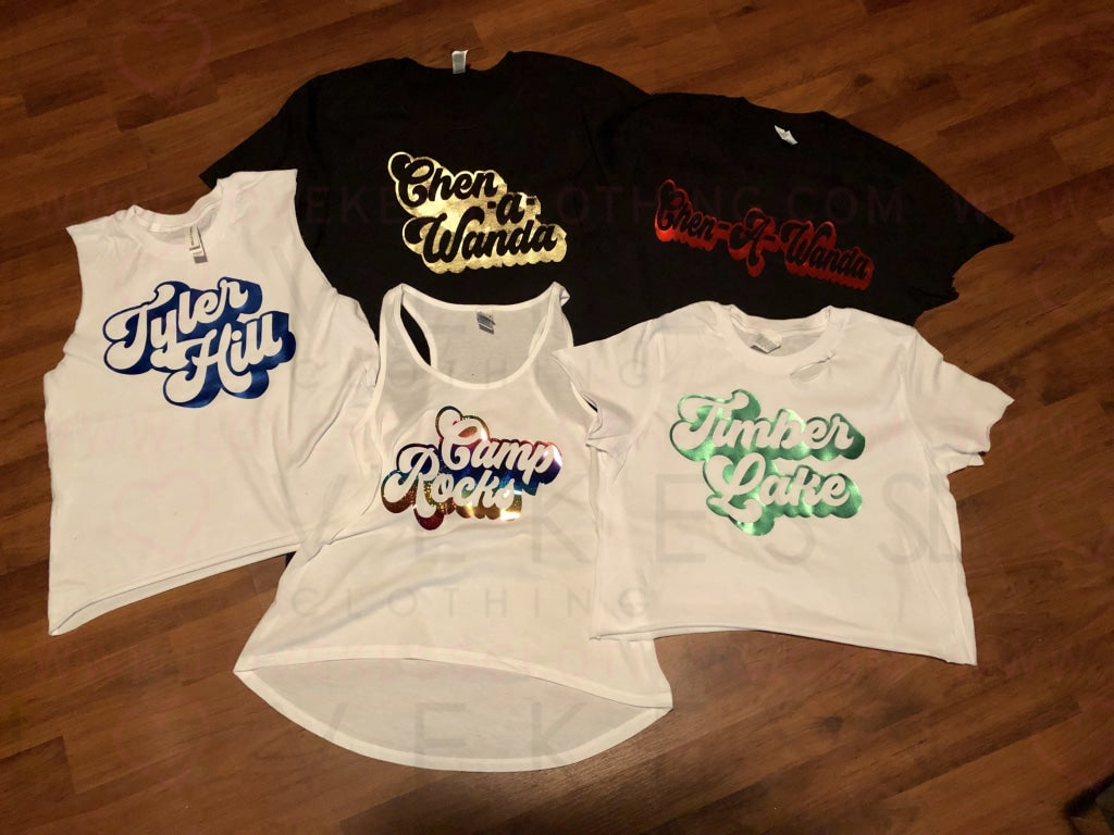 Retro Vibe Camp T-Shirt - lovekess - clothing